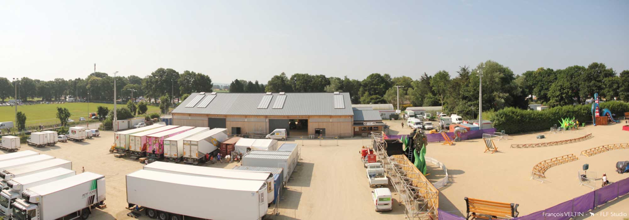 Logistique Panorama Vielles Charrues 2013